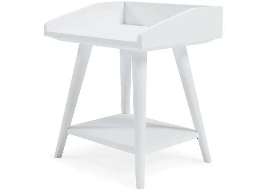 Blariden - White - Accent Table