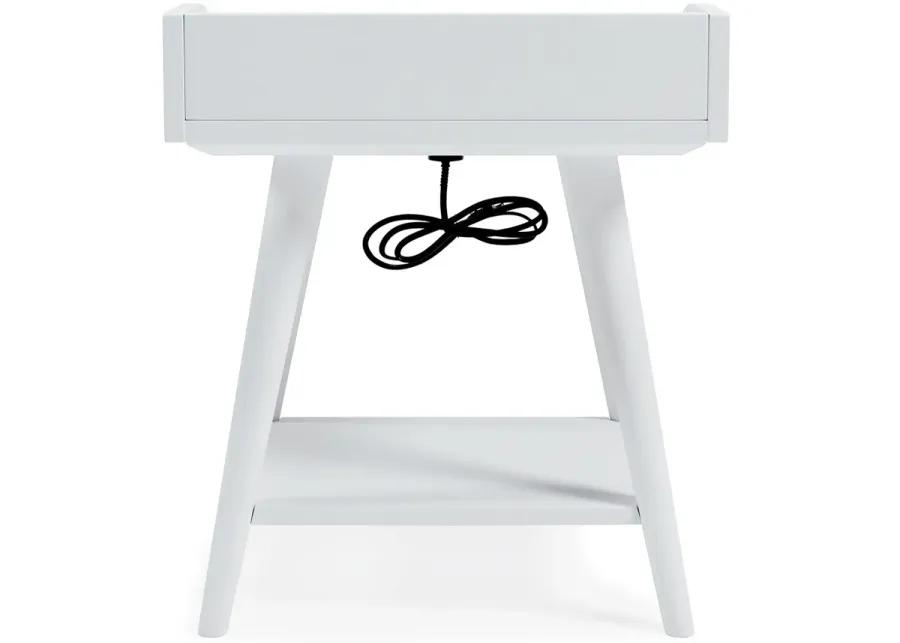 Blariden - White - Accent Table