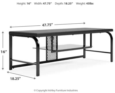 Lynxtyn - Black - TV Stand