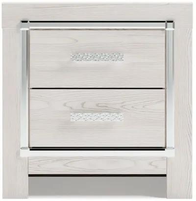 Altyra - White - Two Drawer Night Stand