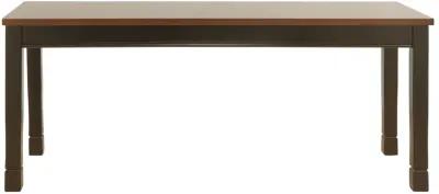 Owingsville - Black / Brown - Large Dining Room Bench