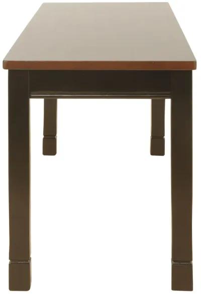 Owingsville - Black / Brown - Large Dining Room Bench