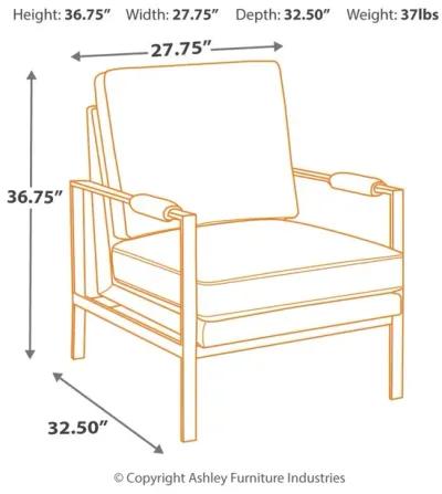 Peacemaker - Brown - Accent Chair