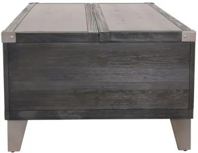 Todoe - Dark Gray - Lift Top Cocktail Table