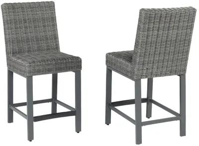 Palazzo - Gray - Tall Barstool (Set of 2)