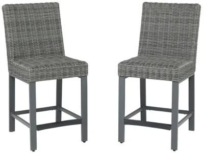 Palazzo - Gray - Tall Barstool (Set of 2)