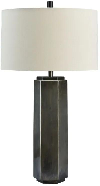 Dirkton - Antique Pewter Finish - Metal Table Lamp