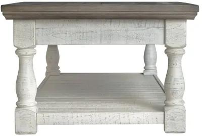 Havalance - Gray / White - Lift Top Cocktail Table