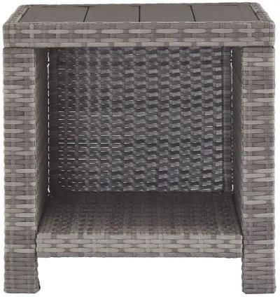 Salem - Gray - Square End Table