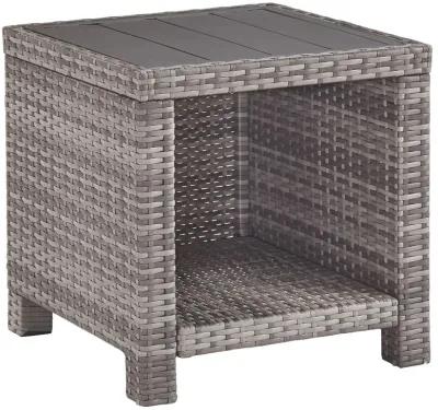 Salem - Gray - Square End Table