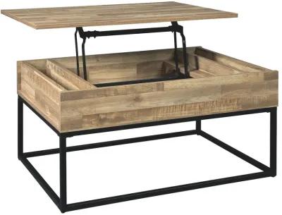 Gerdanet - Natural - Lift Top Cocktail Table