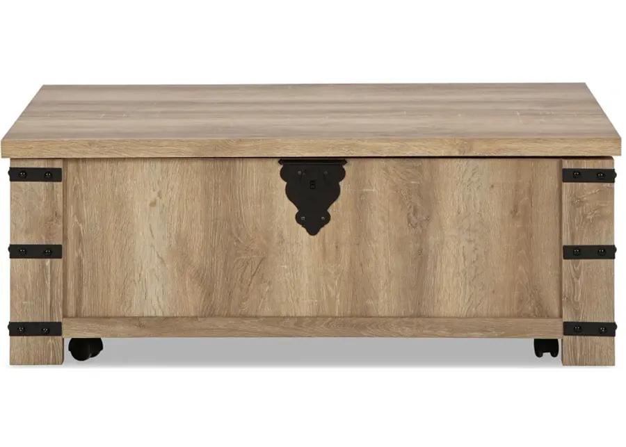 Calaboro - Light Brown - Lift Top Cocktail Table