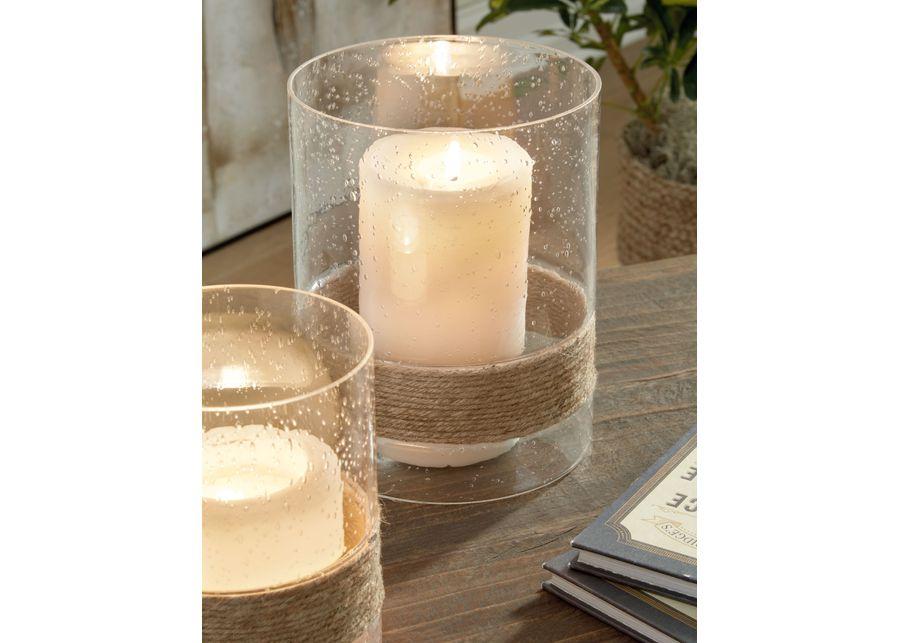 Eudocia - Clear - Candle Holder Set (Set of 2)