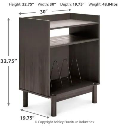 Brymont - Dark Gray - Turntable Accent Console