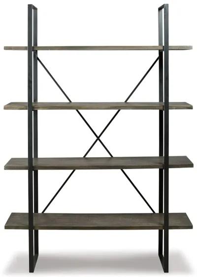 Gilesgrove - Black / Gray - Bookcase