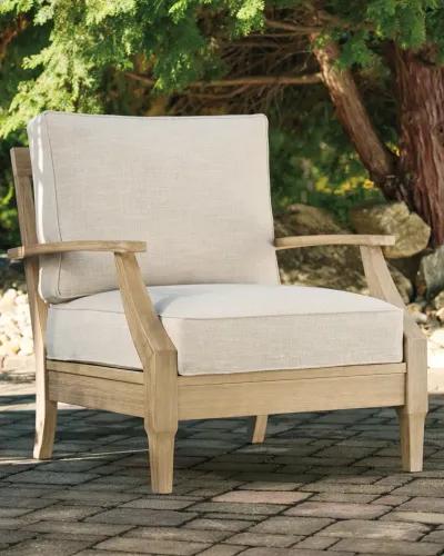 Clare - Beige - Lounge Chair W/Cushion