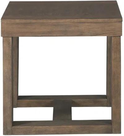 Cariton - Gray - Square End Table