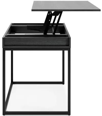 Yarlow - Black - Home Office Lift Top Desk