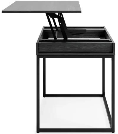 Yarlow - Black - Home Office Lift Top Desk