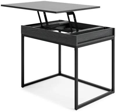 Yarlow - Black - Home Office Lift Top Desk