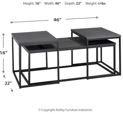 Yarlow - Black - Home Office Lift Top Desk