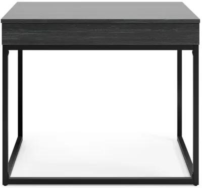 Yarlow - Black - Home Office Lift Top Desk