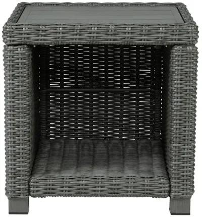 Elite Park - Gray - Square End Table