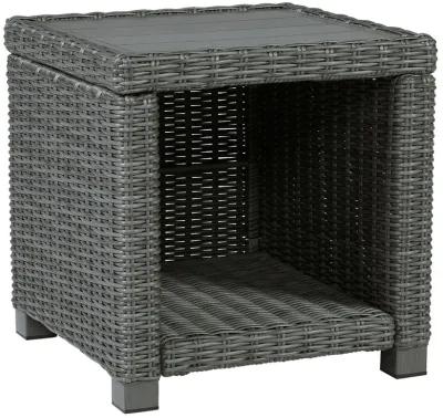 Elite Park - Gray - Square End Table