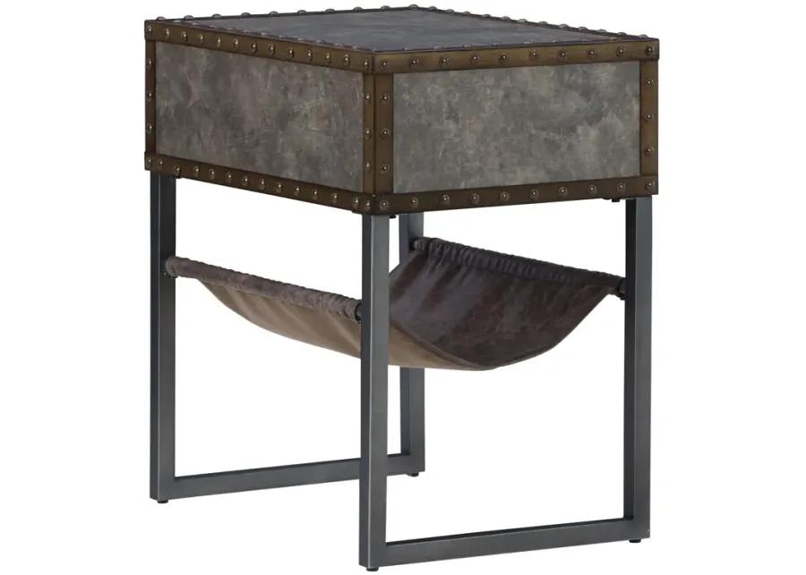 Derrylin - Brown - Chair Side End Table