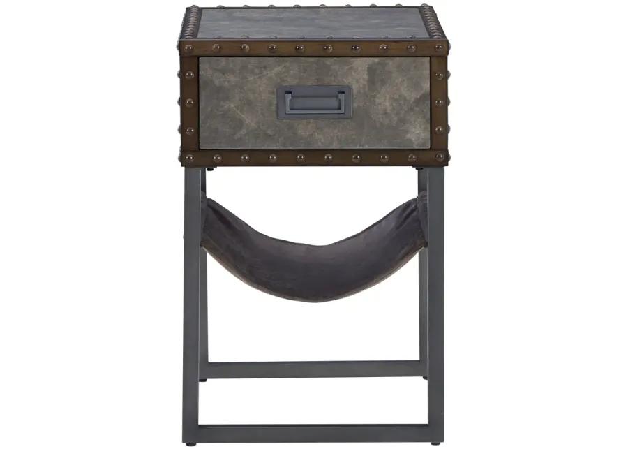 Derrylin - Brown - Chair Side End Table