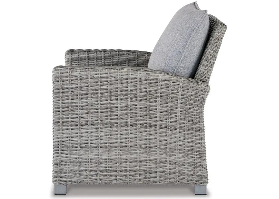 Naples Beach - Light Gray - Lounge Chair W/Cushion