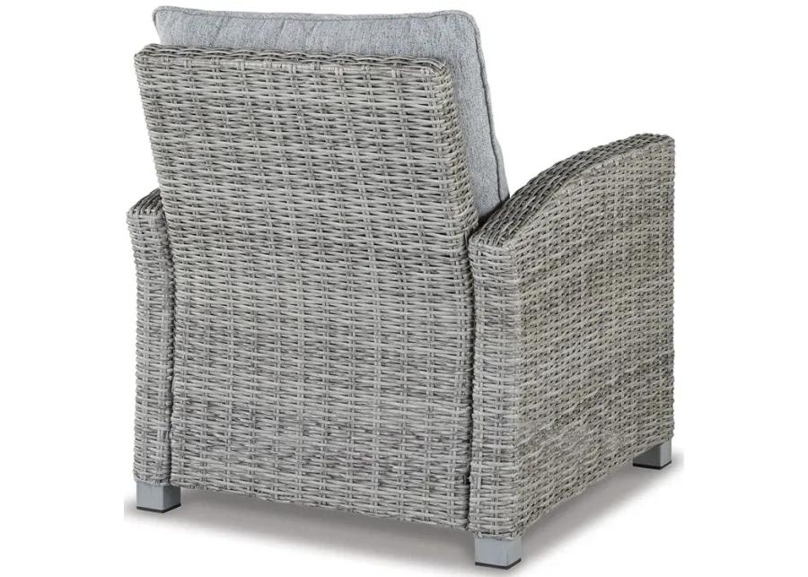 Naples Beach - Light Gray - Lounge Chair W/Cushion