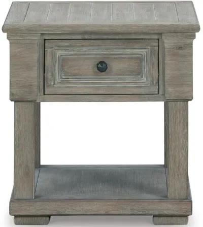 Moreshire - Bisque - Rectangular End Table