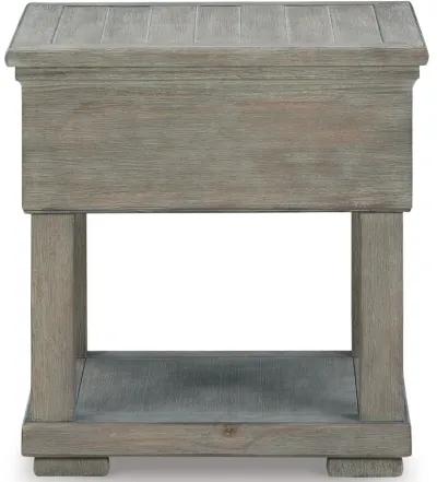 Moreshire - Bisque - Rectangular End Table