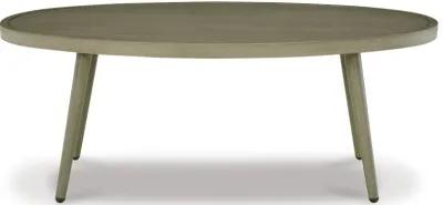 Swiss Valley - Beige - Oval Cocktail Table