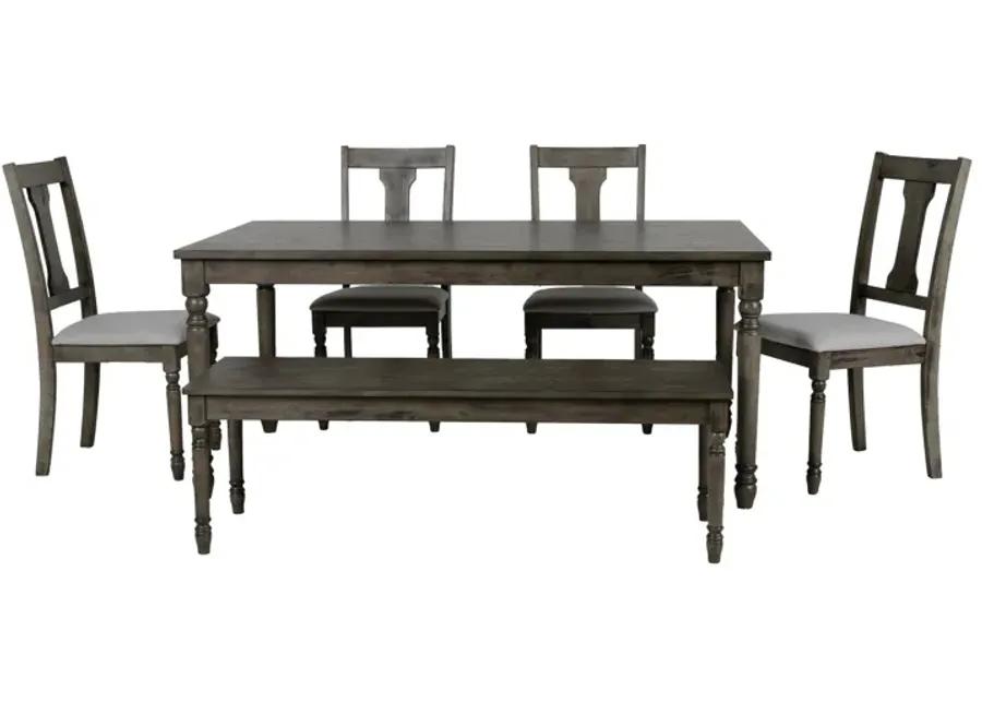 6 PIECE DINING SET