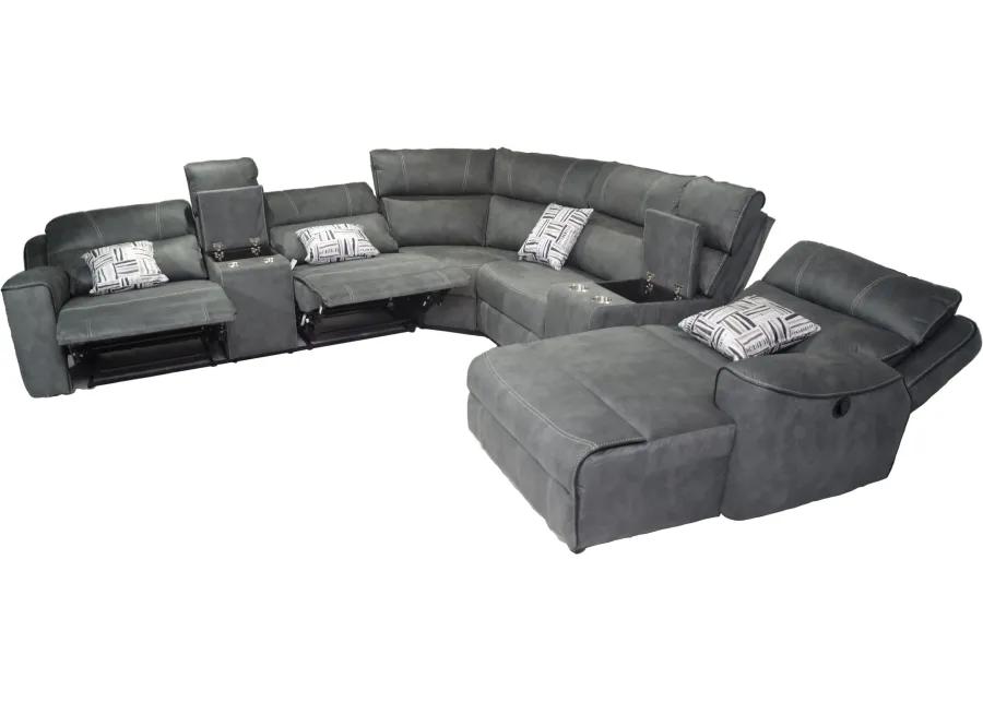 4 PIECE RECLINING SECTIONAL