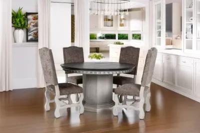 ALAMO 5 PIECE ROUND DINING TABLE SET