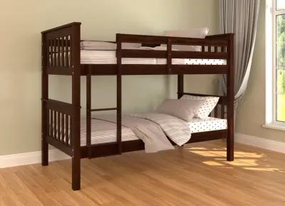 TWIN OVER TWIN BUNK BED