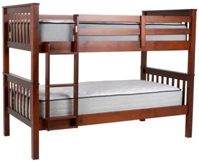 TWIN OVER TWIN BUNK BED