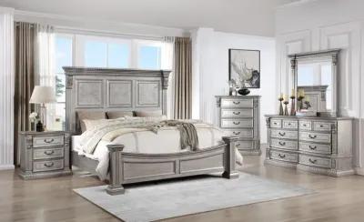 Grand-Platinum 6 PIECE QUEEN BEDROOM SET