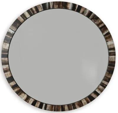 Ellford - Black / Brown / Cream - Accent Mirror