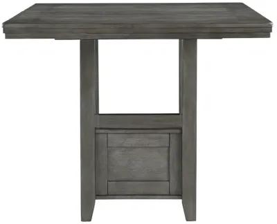 Hallanden - Gray - Rectangular Dining Room Counter Extension Table