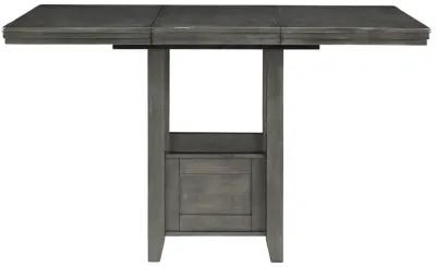 Hallanden - Gray - Rectangular Dining Room Counter Extension Table