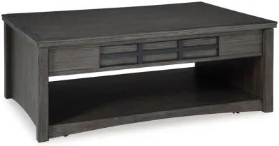 Montillan - Grayish Brown - Lift Top Cocktail Table