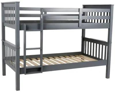 TWIN OVER TWIN BUNK BED