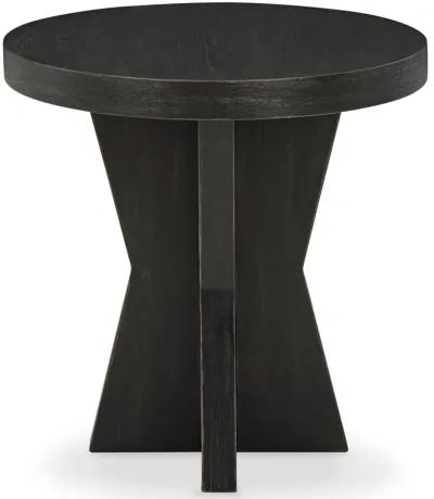 Galliden - Black - Round End Table