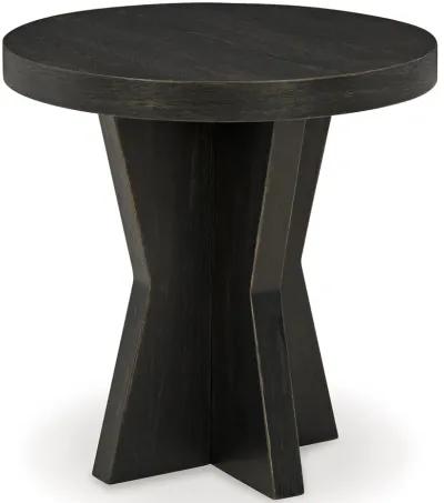 Galliden - Black - Round End Table