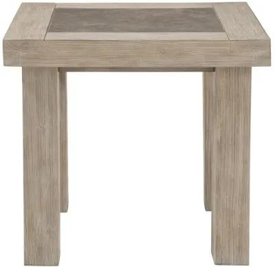 Hennington - Light Brown - Rectangular End Table