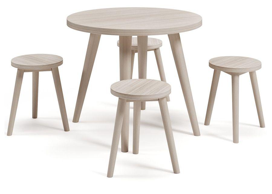 Blariden - Natural - Table Set (Set of 5)